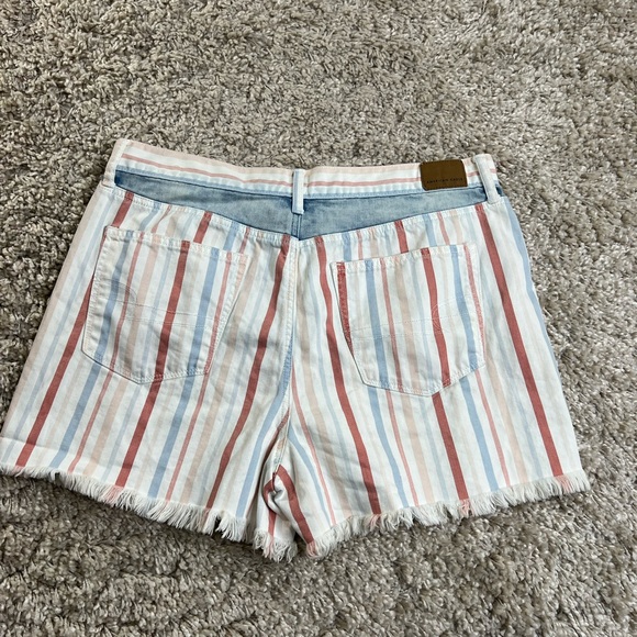 American Eagle Outfitters Pants - American Eagle Outfitters Multicolor Striped Jean Shorts